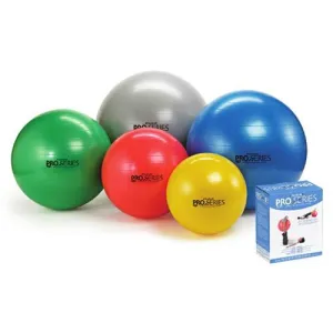 Pro-Series Exercise Ball Slow-Deflate Blue 75 cm.