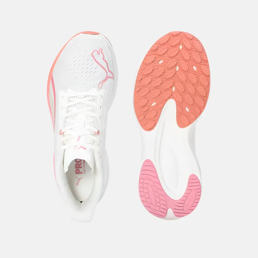 Puma Darter Pro Fade Women's Running Shoes -Warm White/Mauved Out