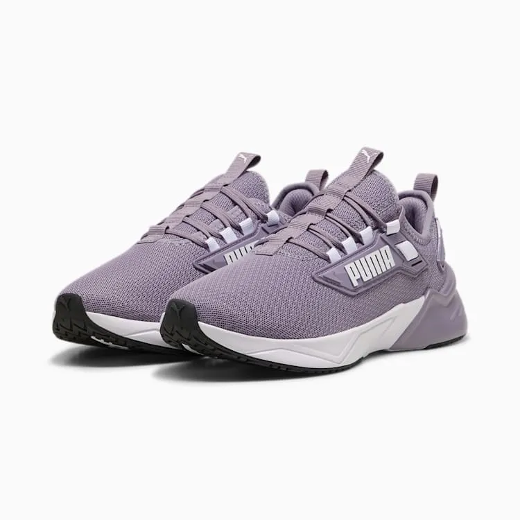 PUMA UNISEX RETALIATE PLUM/WHITE RUNNING SHOES