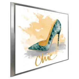 "Chic Shoes" Print on Floating Canvas