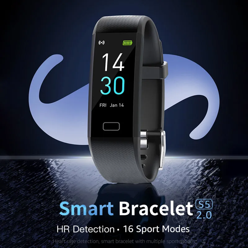 S5 Gen 2 Smart Bracelet and Watch for iOS Android