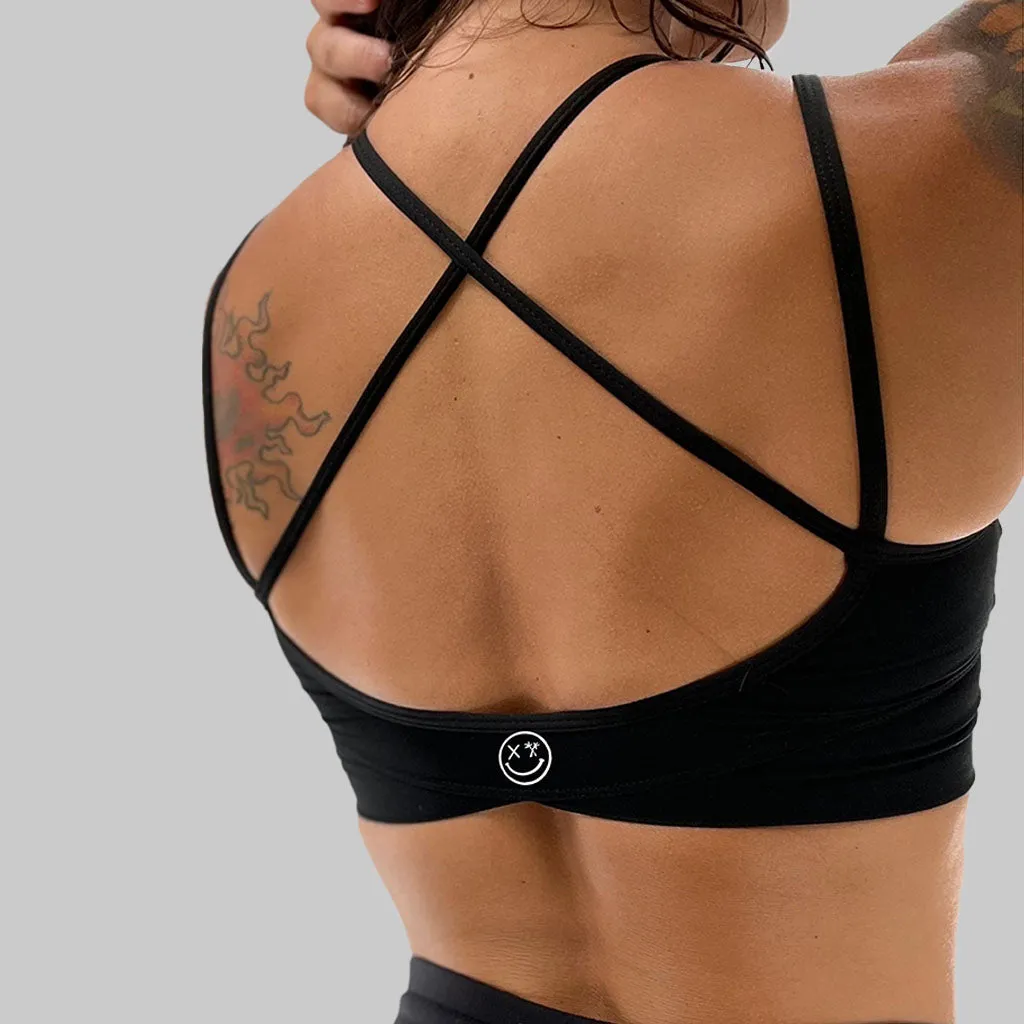 Salty Savage Ladies "Choosing Violence Today” V Cut Sports Bra