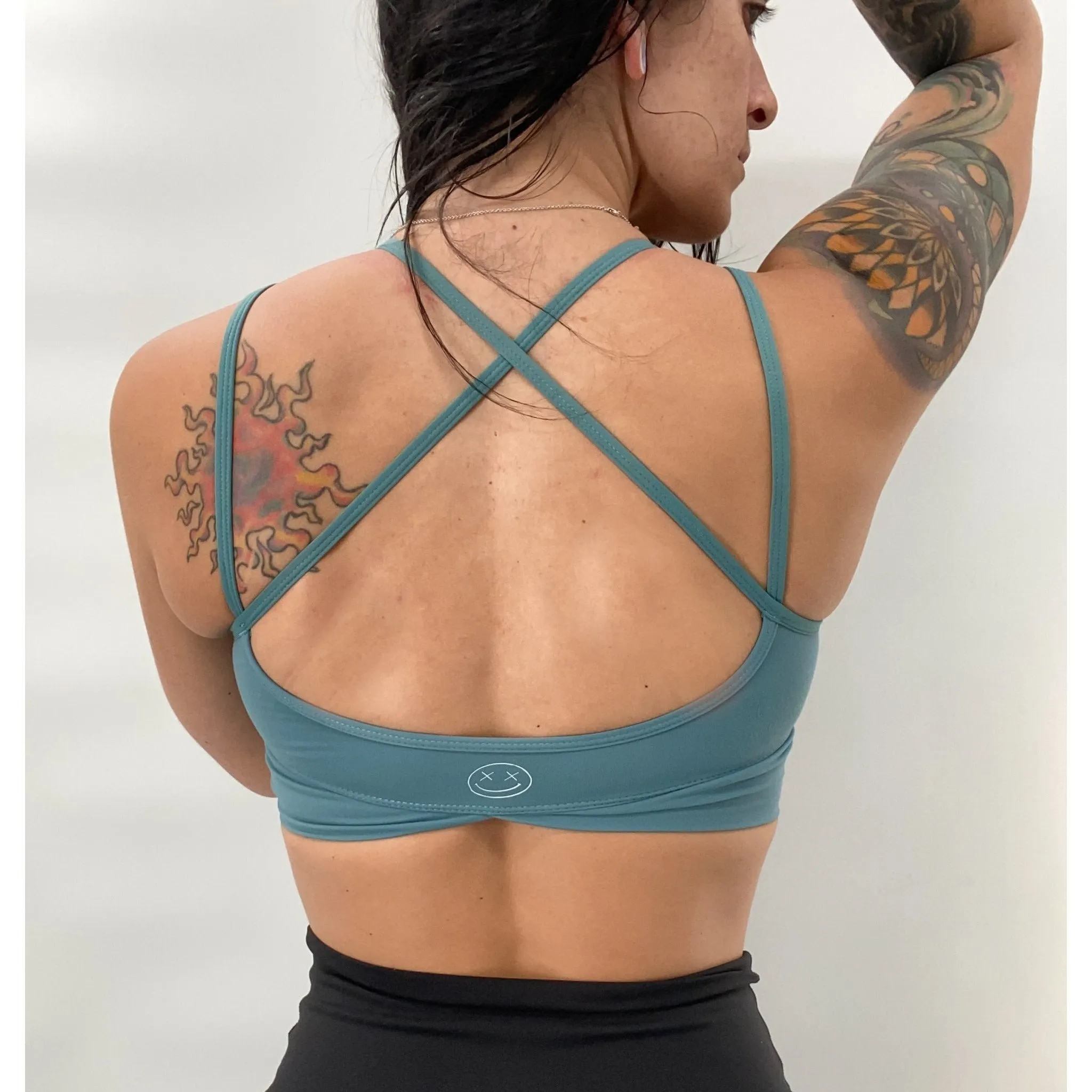 Salty Savage Ladies "Choosing Violence Today” V Cut Sports Bra