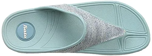 Sandak womens NEW KAFI Light Blue Slipper - 5 UK(5729845)