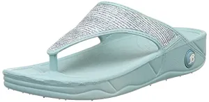 Sandak womens NEW KAFI Light Blue Slipper - 5 UK(5729845)