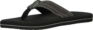 Sanuk Mens Drop-In TX Washed Black