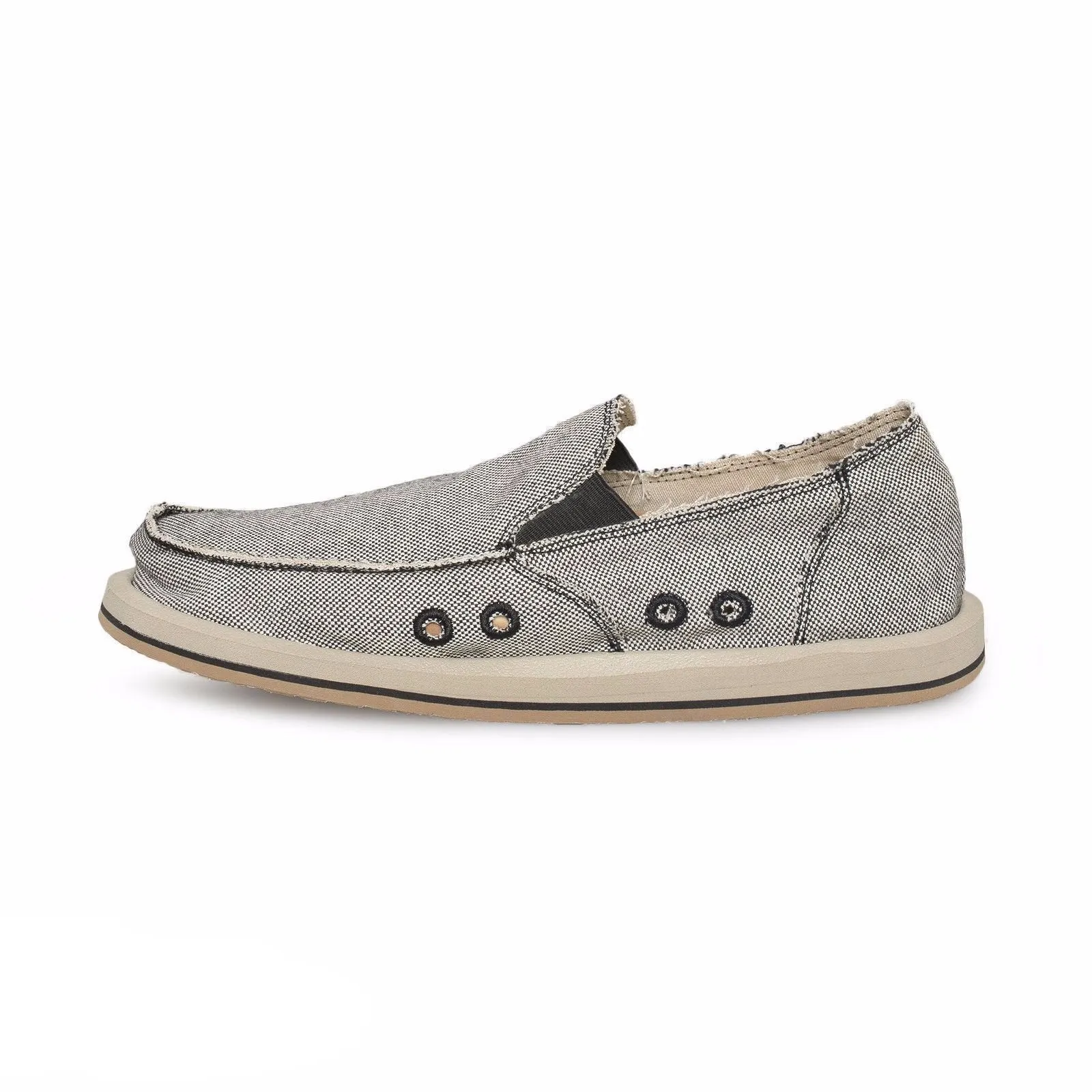 Sanuk Vagabond Black Natural Shoes