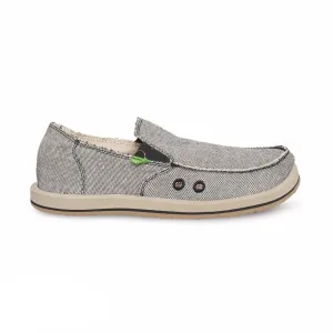 Sanuk Vagabond Black Natural Shoes