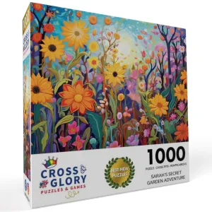 Sarah's Secret Garden Adventure - 1000 Piece Jigsaw Puzzle