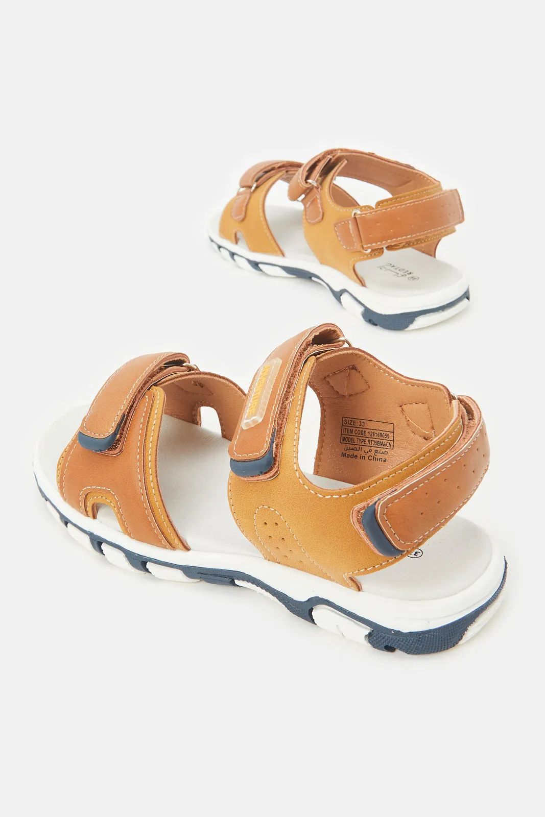 Senior Boys Brown Trekker Sandal