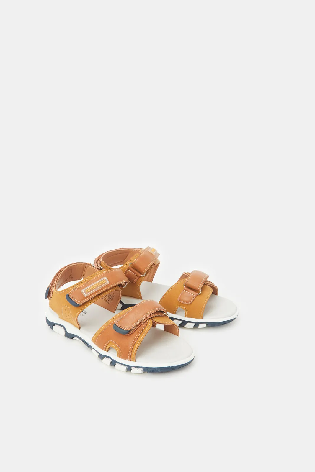 Senior Boys Brown Trekker Sandal