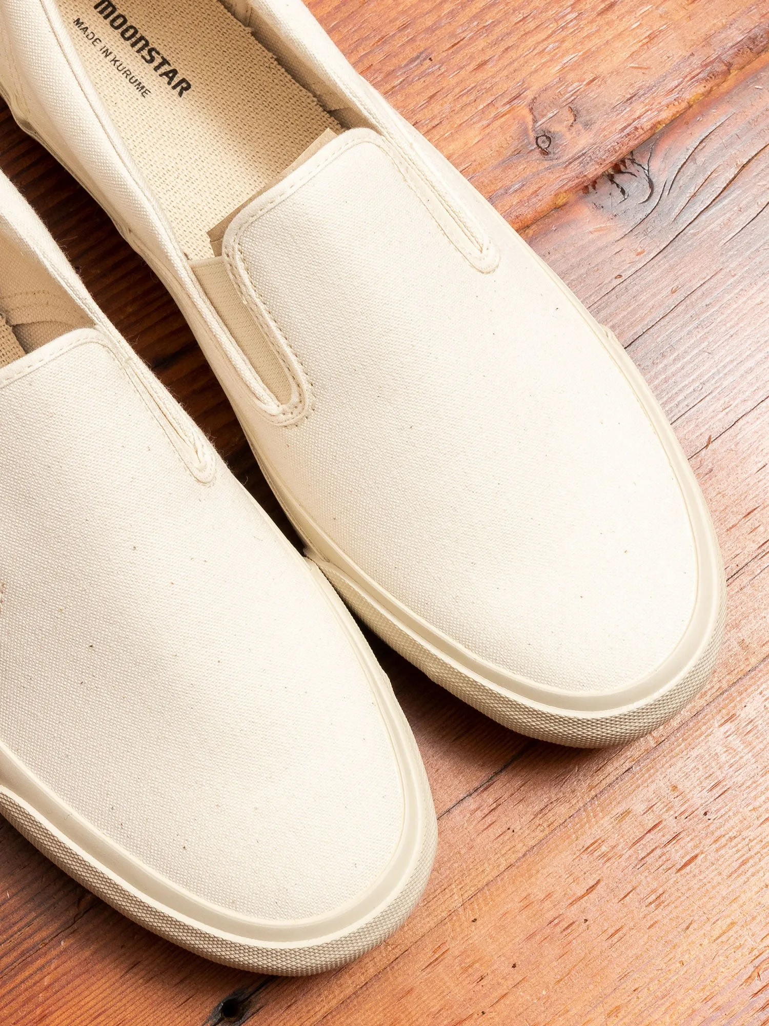 Sidegoa Slip-On Sneaker in Natural