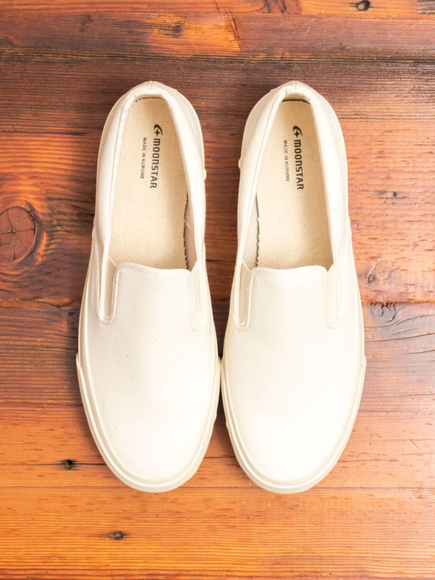 Sidegoa Slip-On Sneaker in Natural