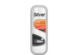 Silver Instant Shine Sponge Black/Noir