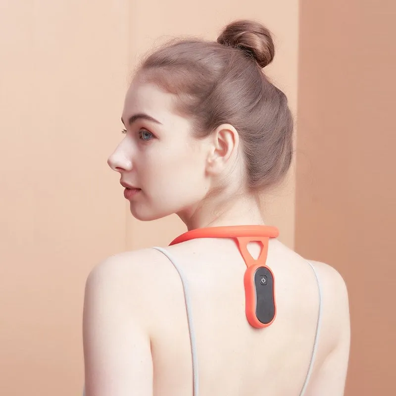 Smart Vibration Silicone Automatic Induction Hanging Neck Back Posture Corrector