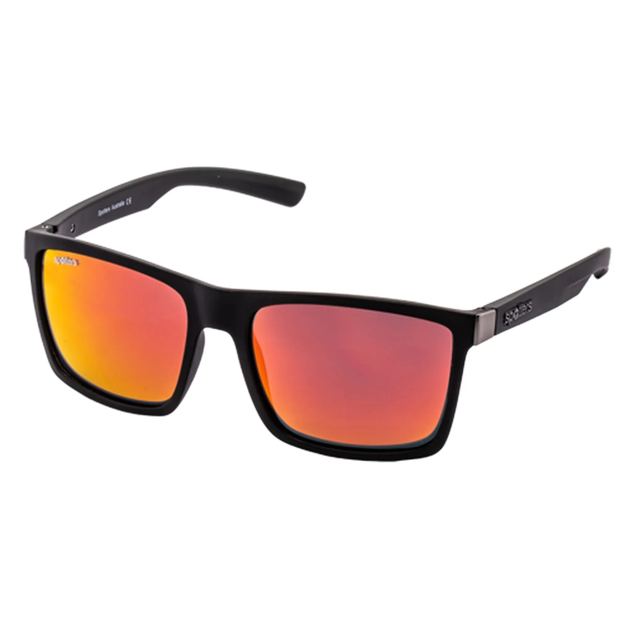 Spotters Polarised Eyewear Riot Matt Black Sunglasses