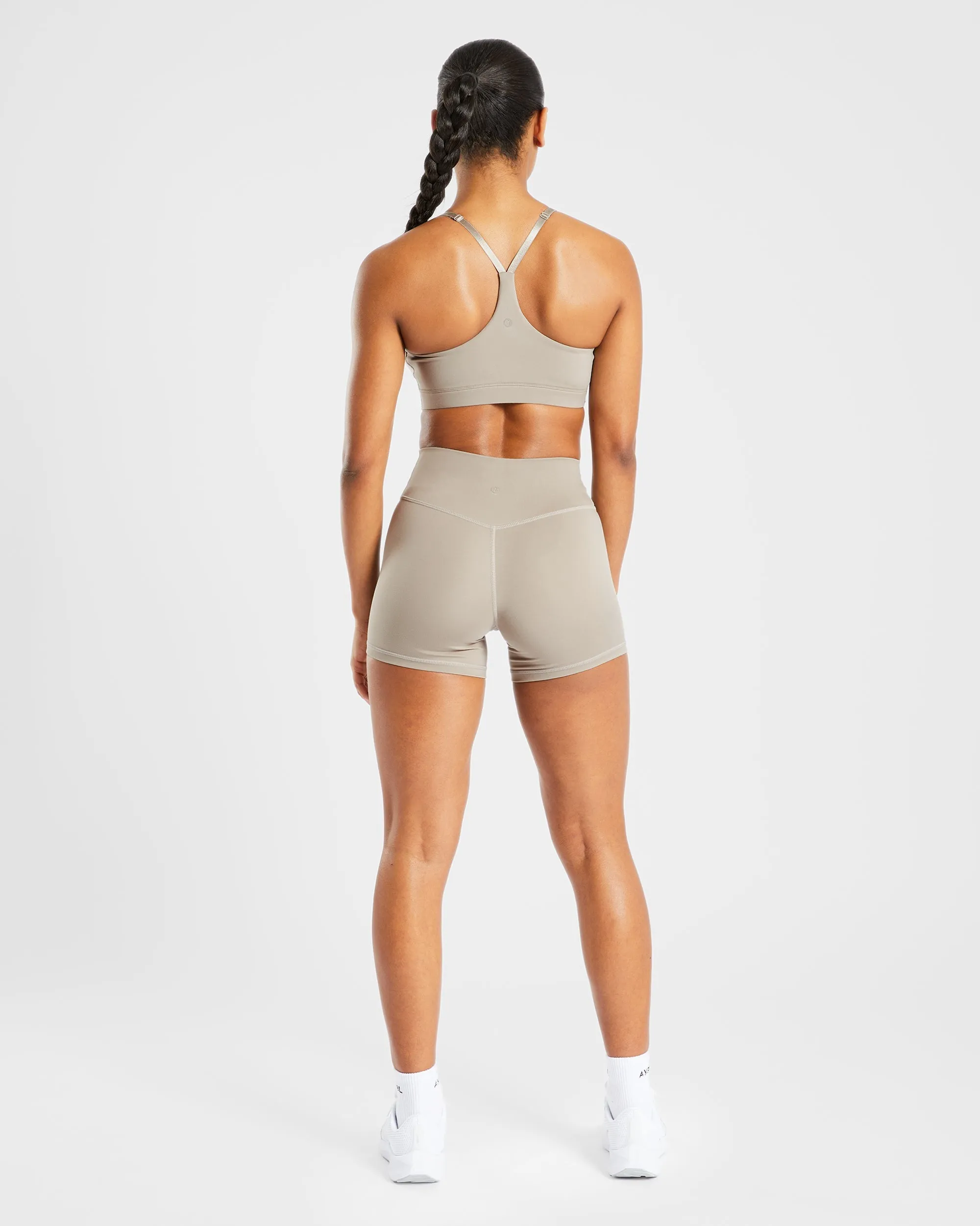 Staple Sports Bra - Muted Taupe