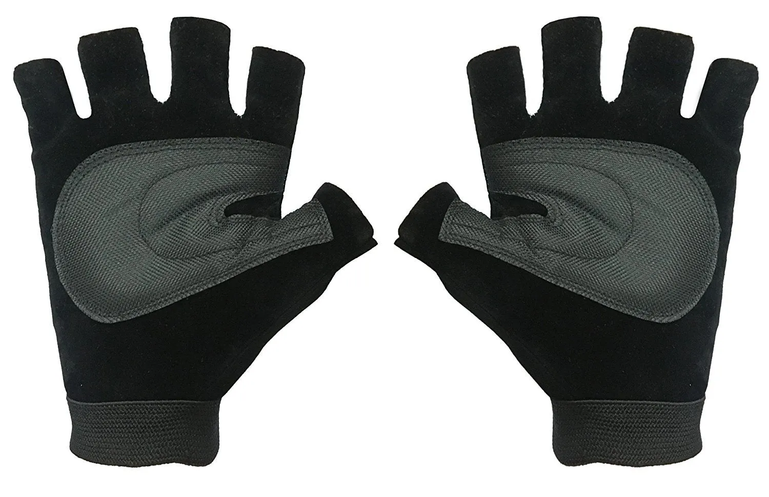 STRAUSS Cycling Gloves, Small, (Black/Blue)