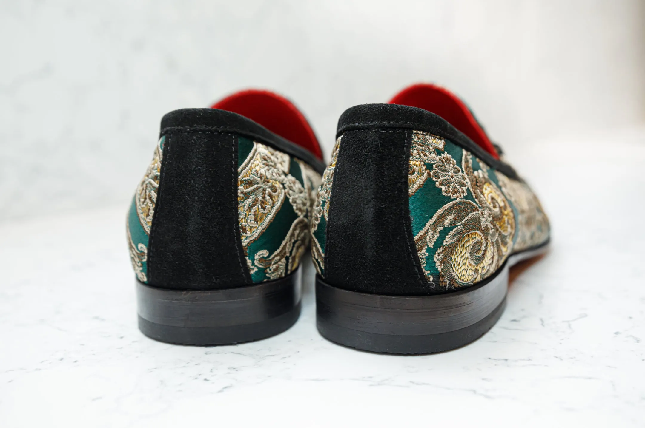 The Baroque Loafers - Green