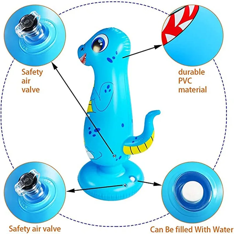 Thickened PVC Inflatable Boxing Column Children's Exercise Tumbler Toy