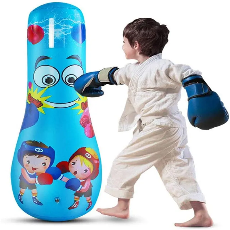 Thickened PVC Inflatable Boxing Column Children's Exercise Tumbler Toy