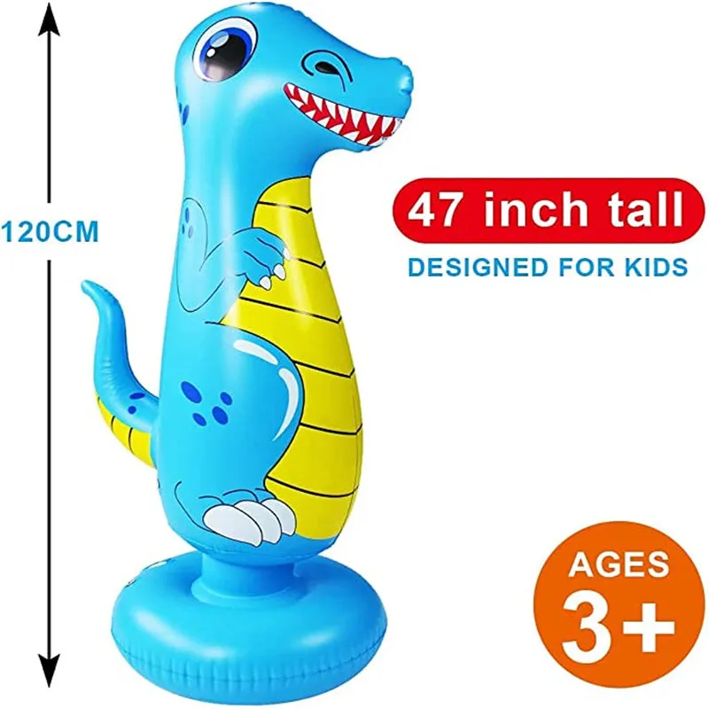 Thickened PVC Inflatable Boxing Column Children's Exercise Tumbler Toy