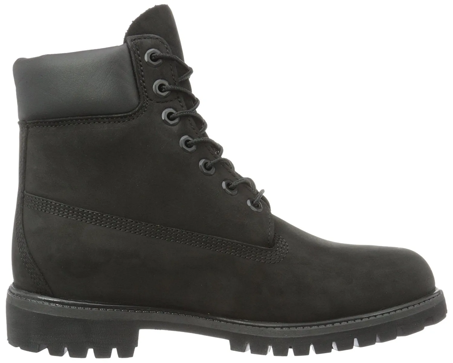 Timberland Men's 6 inch Premium Waterproof Boot Black Nubuck