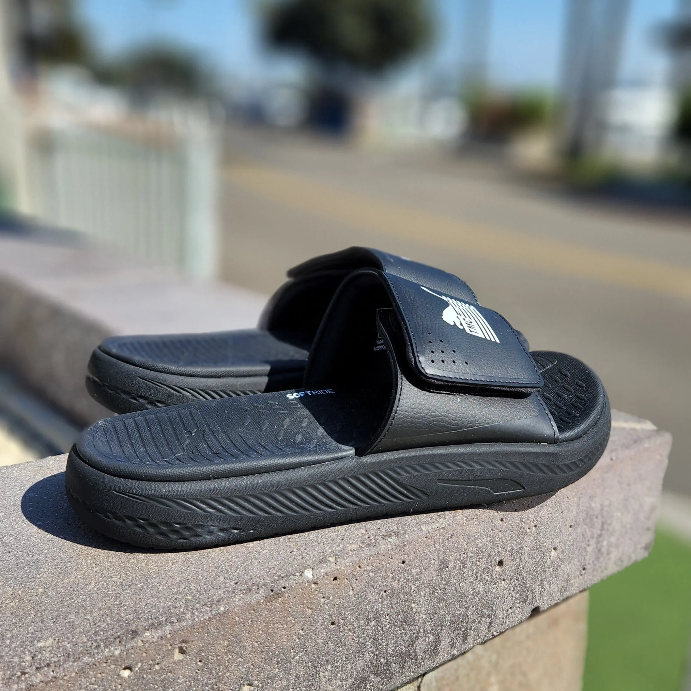 TMC x Puma SoftRide Slides Black