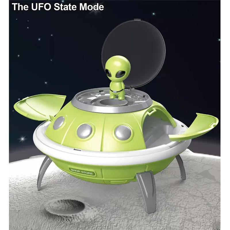 UFO Projector Supermarket Store Backpack Role Play Toy