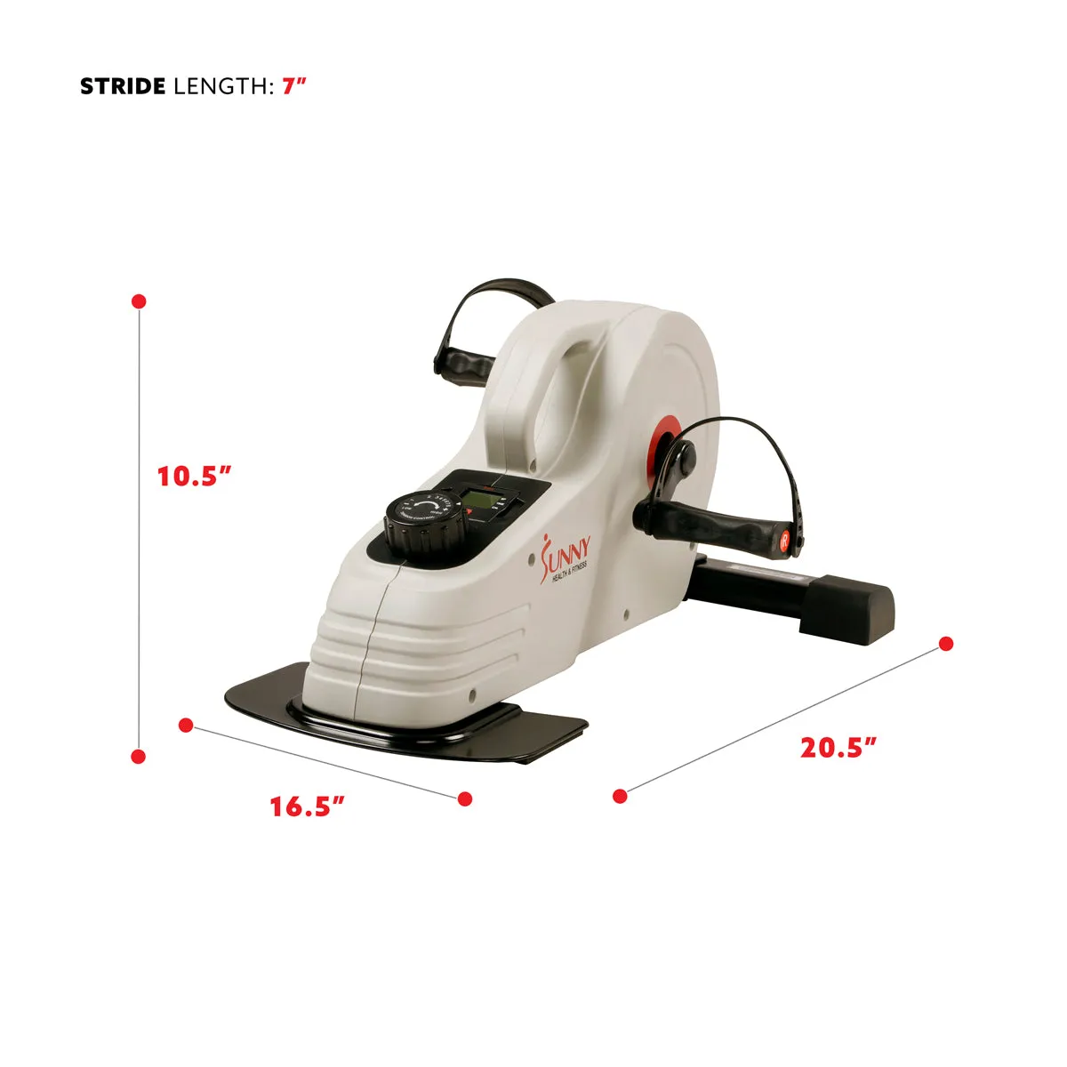 Under Desk Magnetic Cycle Pedals Mini Exercise Bike