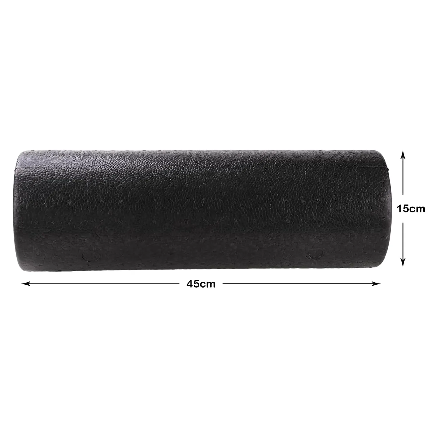 Urbane Home Foam Roller For Exercise, Back Pain, Knee Pain (Black)