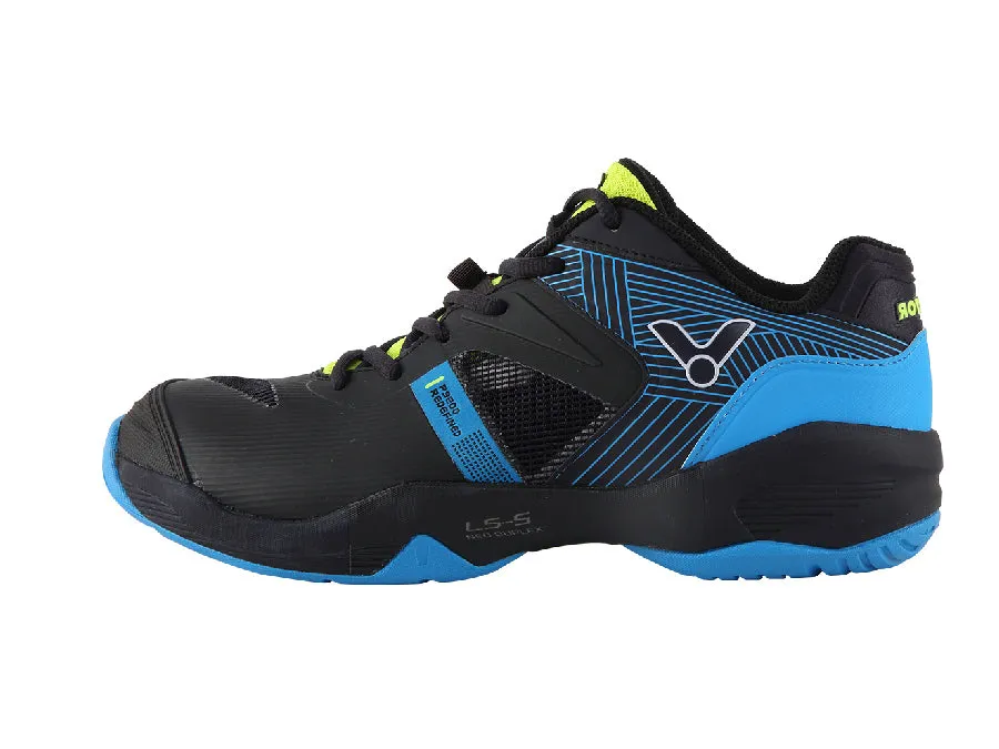 Victor P9200II Unisex Badminton Shoes (Black/Blue)