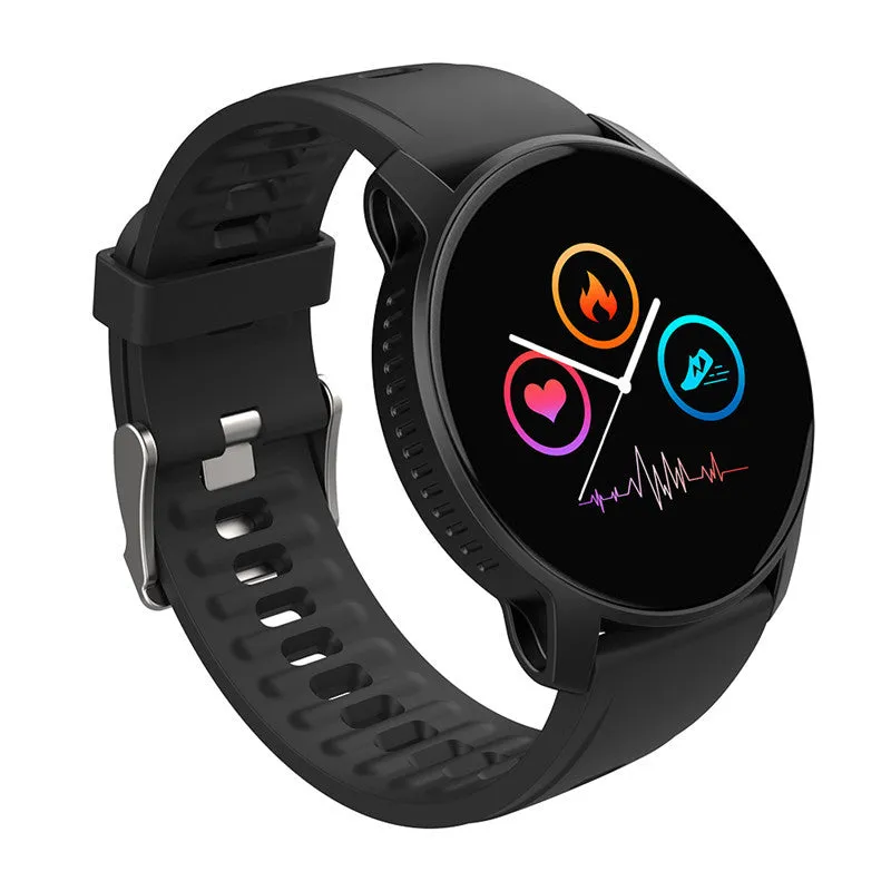 W9 Women Men Waterproof Smart Sports Watch with Heart Rate Monitor