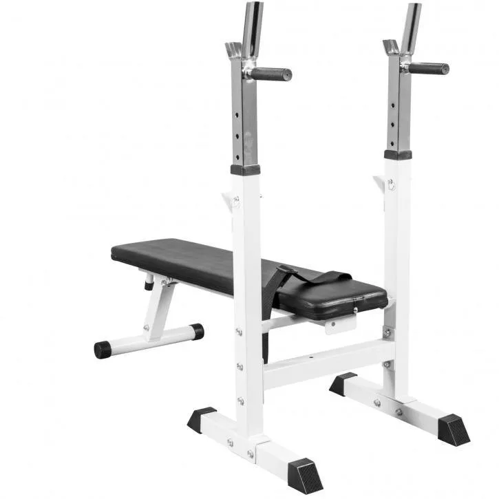 Weight Bench with Adjustable Barbell Rack