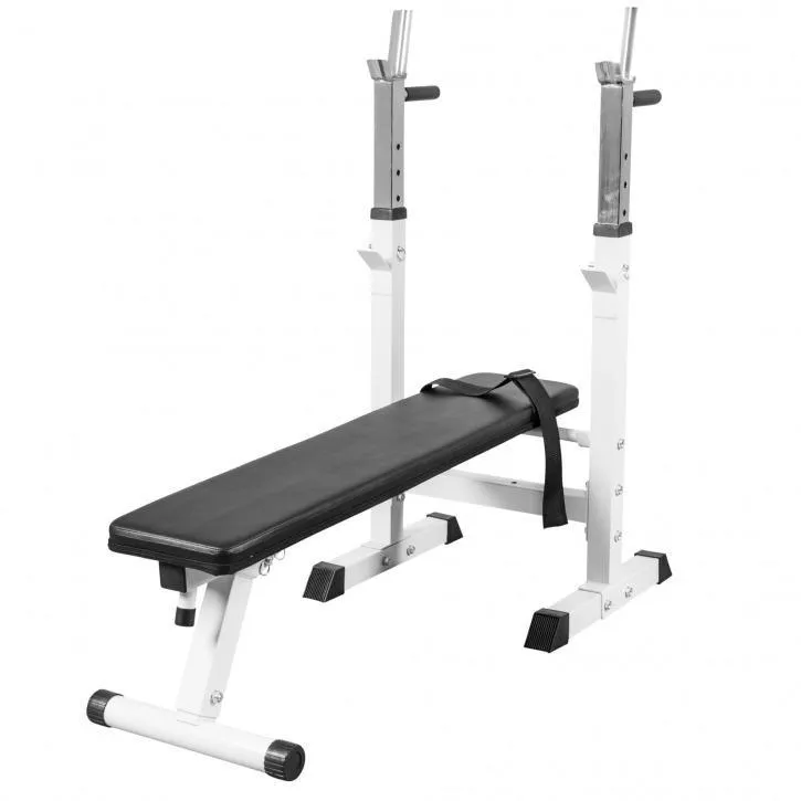 Weight Bench with Adjustable Barbell Rack