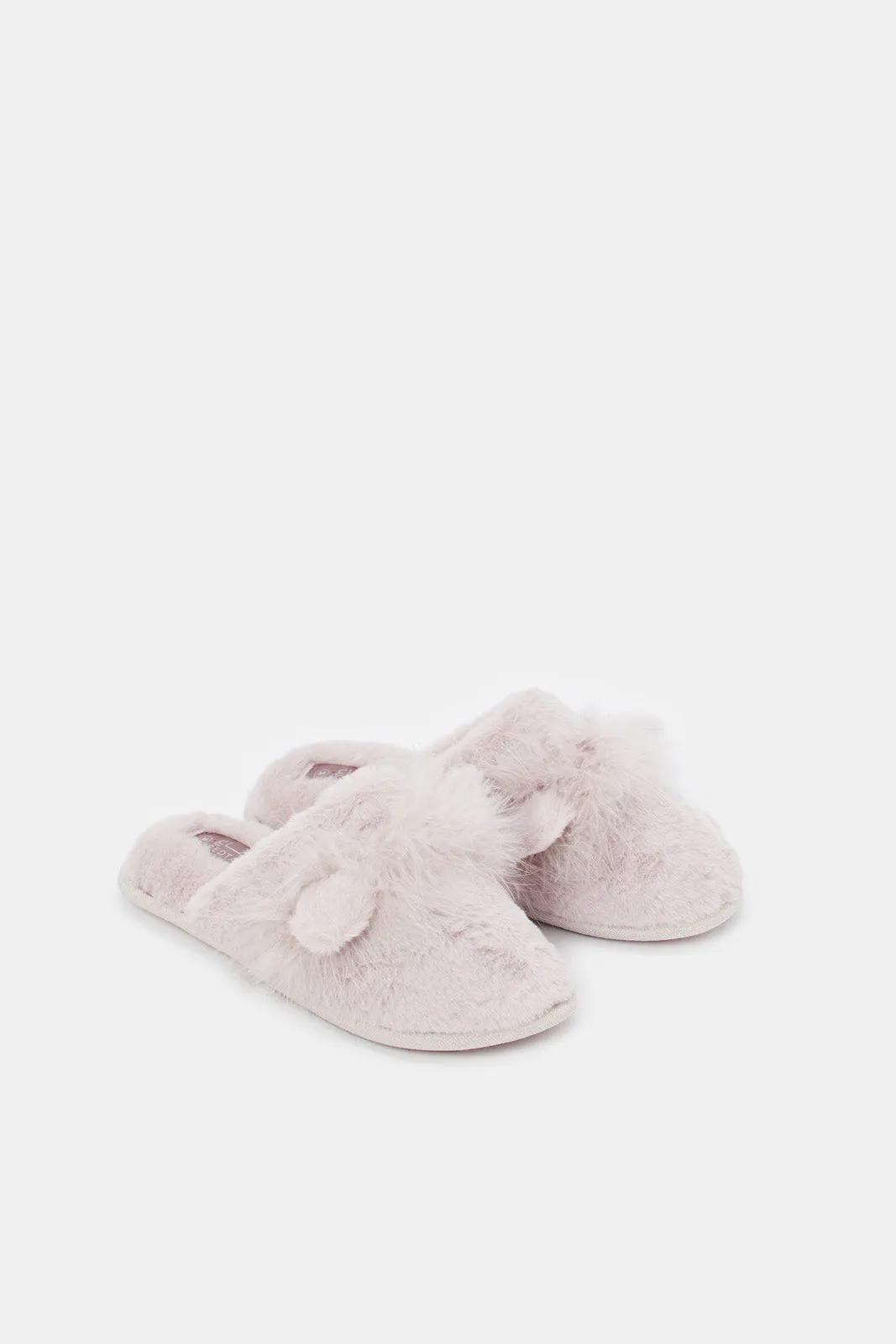 Women Pink Animal Ears Slipper