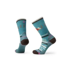 Womens Hike Light Cushion Under The Stars Crew Socks