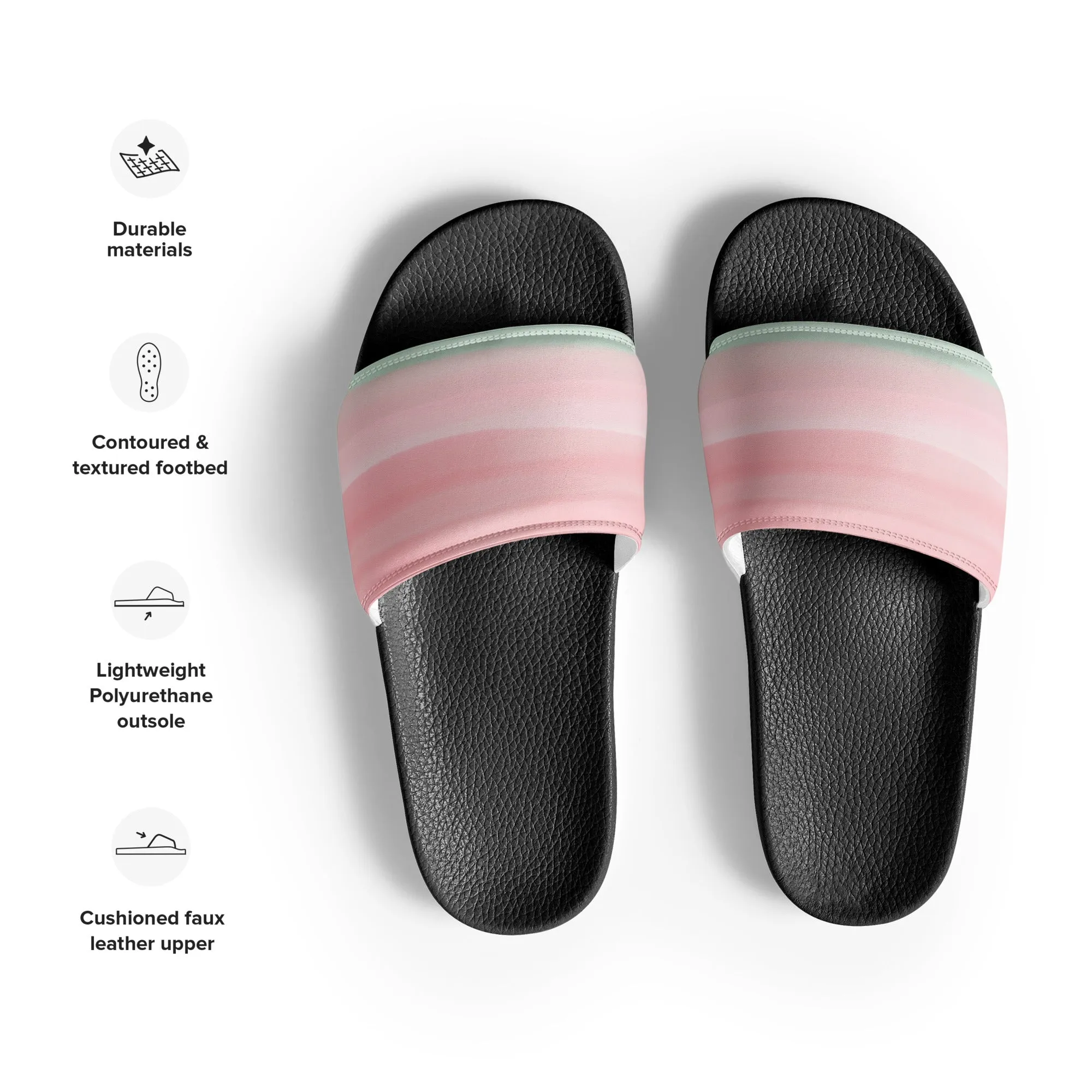 Women's slides - Pink Shaded